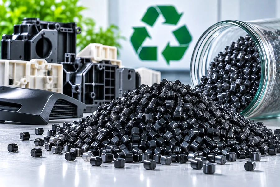Recycled ABS granules — engineering grade for appliances and automotive trims